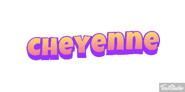 Cheyenne Effetto testo