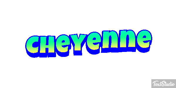 Cheyenne Effetto testo