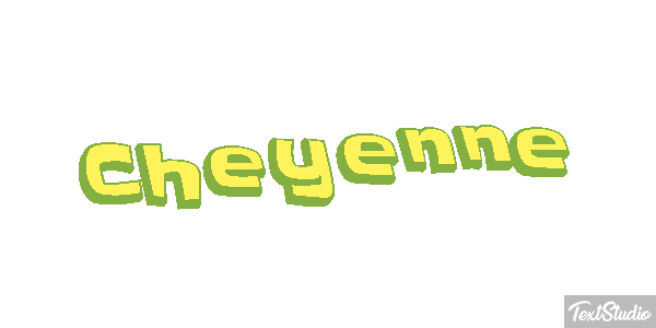 Cheyenne Effetto testo