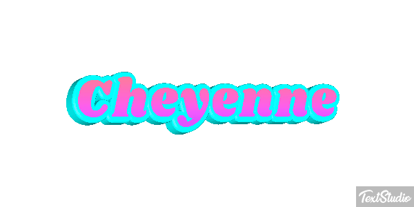 Cheyenne Effetto testo