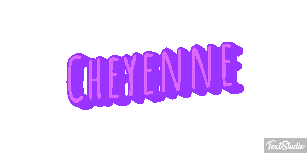 Cheyenne Effetto testo