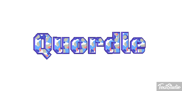 Quordle Efeito do texto