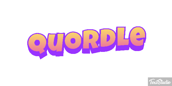 Quordle Efeito do texto