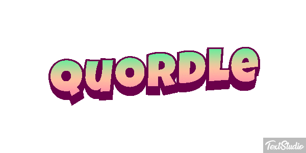 Quordle Efeito do texto