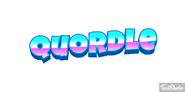 Quordle Efeito do texto