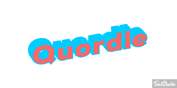 Quordle Efeito do texto