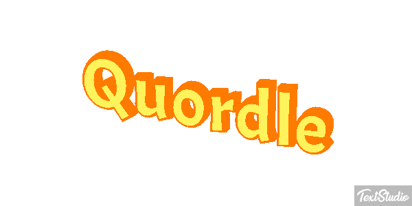 Quordle Efeito do texto