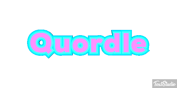 Quordle Efeito do texto