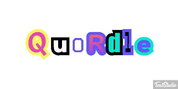 Quordle Efeito do texto
