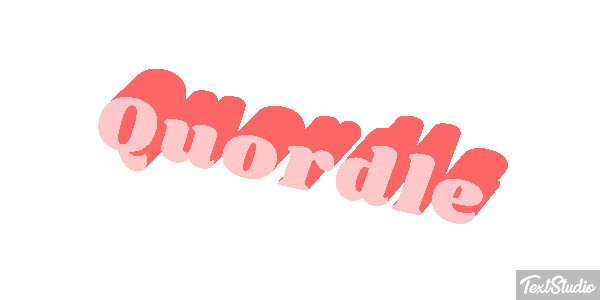 Quordle Efeito do texto