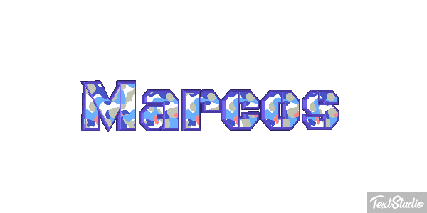 Marcos Efecto de texto