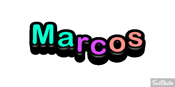 Marcos Efecto de texto