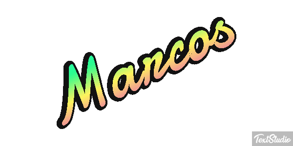 Marcos Efecto de texto