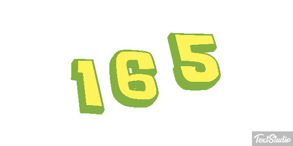 165 Metin efekti