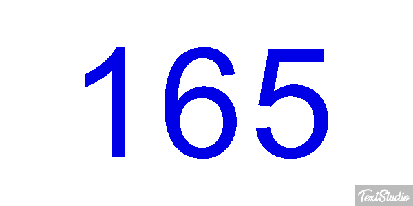 165 Metin efekti