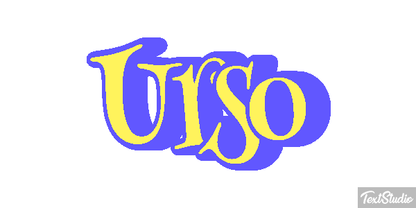 Urso Efecto de texto