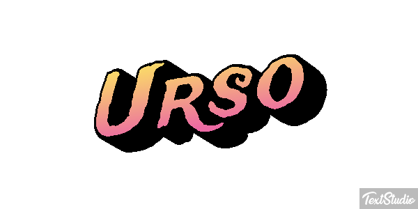 Urso Efecto de texto