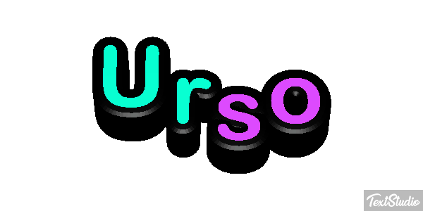 Urso Efecto de texto