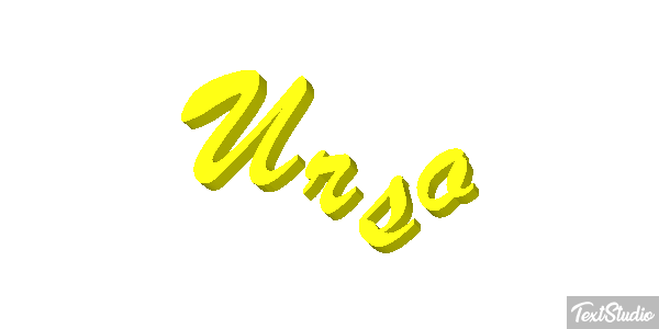 Urso Efecto de texto