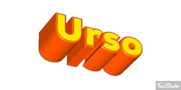 Urso Efecto de texto