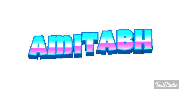 Amitabh Text effect
