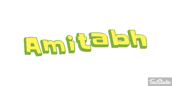 Amitabh Text effect