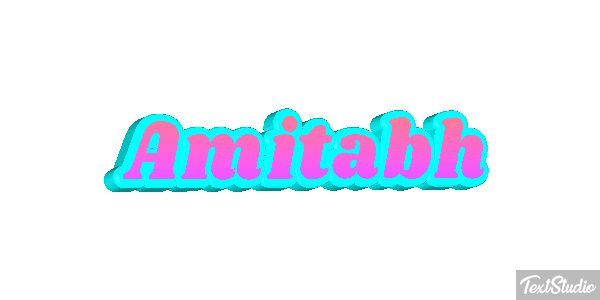 Amitabh Text effect