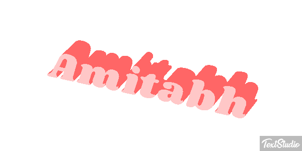 Amitabh Text effect