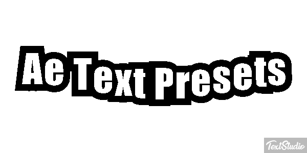 Ae Text Presets Text effect