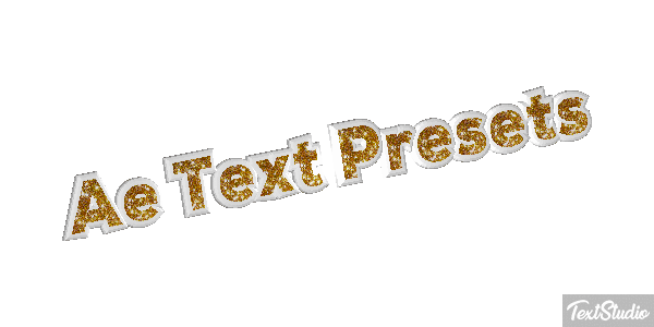 Ae Text Presets Text effect