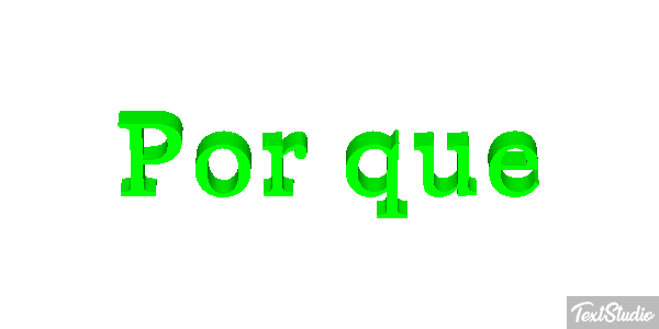 Por que Texteffekt