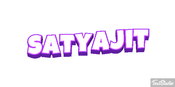 Satyajit Text effect