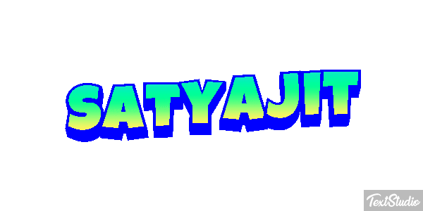 Satyajit Text effect