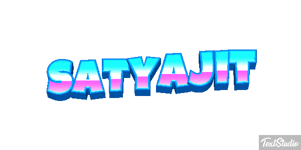 Satyajit Text effect