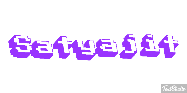 Satyajit Text effect