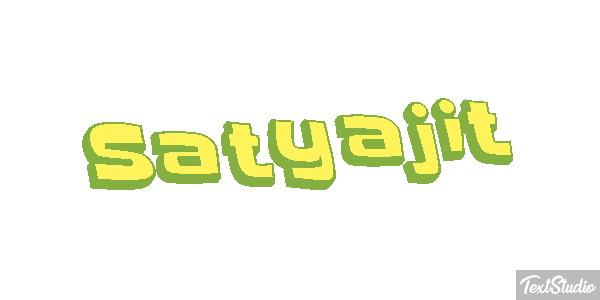 Satyajit Text effect