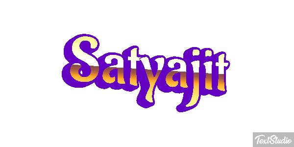 Satyajit Text effect