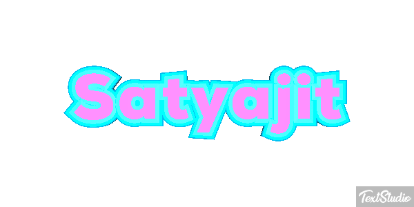 Satyajit Text effect