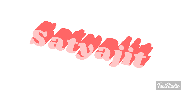 Satyajit Text effect