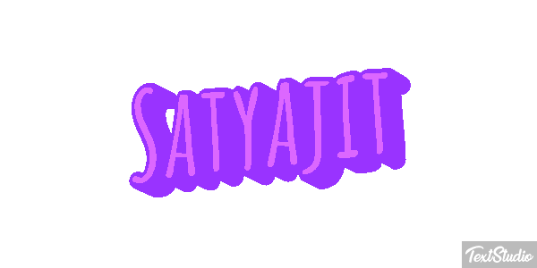 Satyajit Text effect