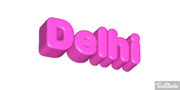 Delhi Effetto testo