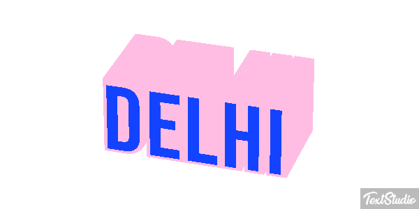 Delhi Effetto testo