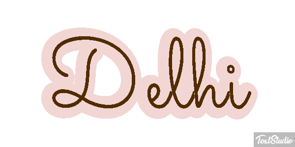 Delhi Effetto testo