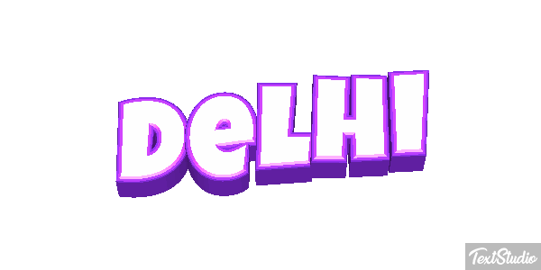 Delhi Effetto testo
