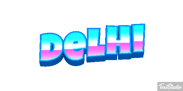 Delhi Effetto testo