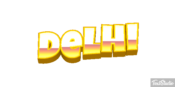 Delhi Effetto testo