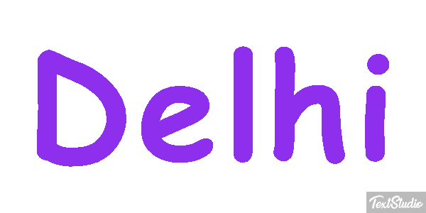 Delhi Effetto testo