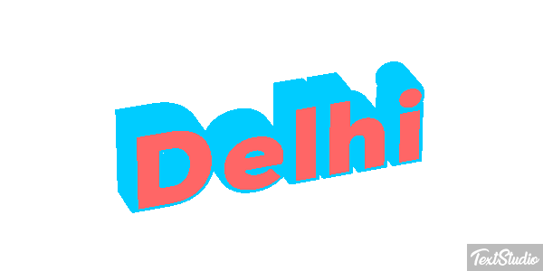 Delhi Effetto testo