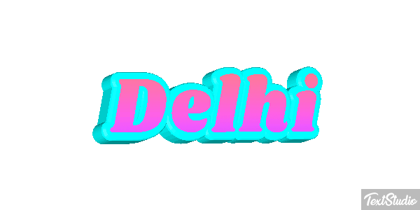 Delhi Effetto testo
