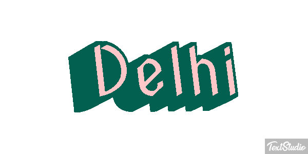 Delhi Effetto testo